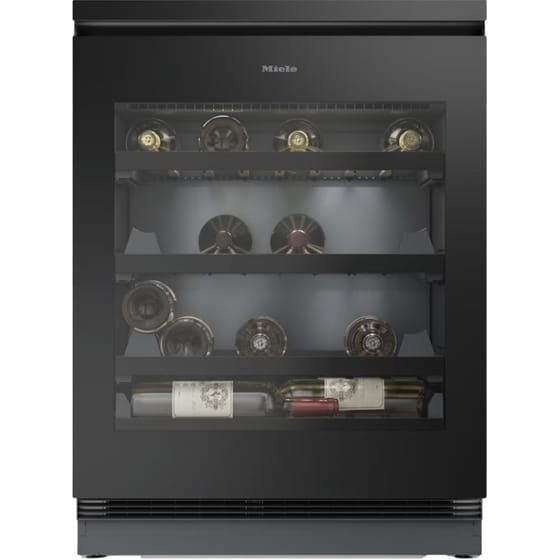 MIELE KWTUS 7054 F για 44 Μπουκάλια Μαύρο Εντοιχιζόμενος Συντηρητής Κρασιών image 0