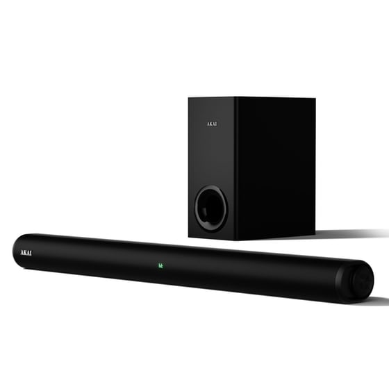 Akai ASB-8WSW Soundbar 150W 2.1 - Μαύρο image 1