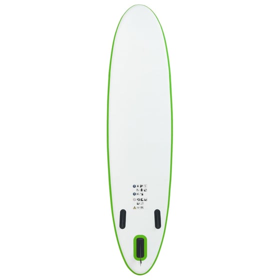 Φουσκωτή Σανίδα SUP VidaXL 330 x 72 cm - Πράσινη image 3