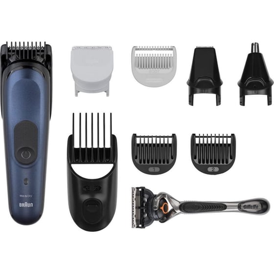 Ξυριστική Μηχανή Σώματος BRAUN MGK7410 All-in-one Style Multigroomingkit Μπλε image 2