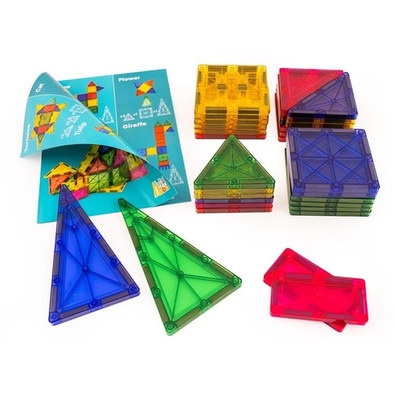 Μαγνητικά Τουβλάκια Happihobbi Classic Set (32 Τεμάχια) image 1