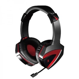 Bloody G500 Gaming Ενσύρματα Ακουστικά 3.5mm με RGB φωτισμό - Μαύρα/Κόκκινα