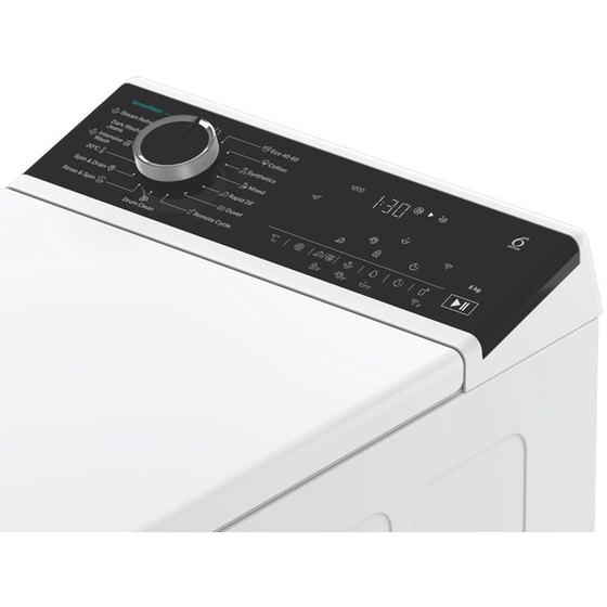 WHIRLPOOL TW621WBCVSWEE 6 kg 1.100 Στροφές Λευκό Πλυντήριο Ρούχων image 3