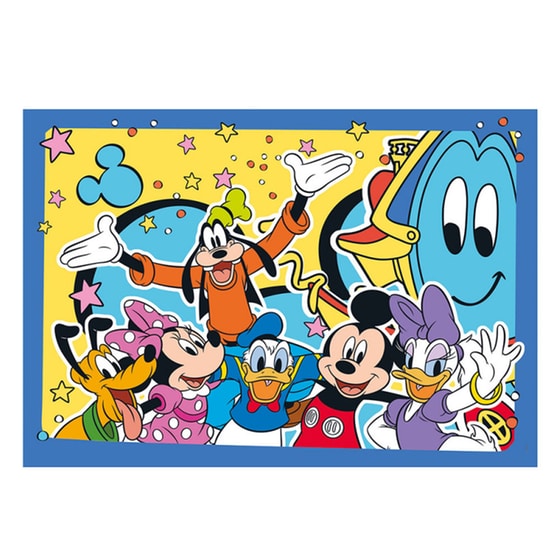 Παιδικό Σετ Παζλ Clementoni Super Color Mickey (20/20 Κομμάτια) image 1