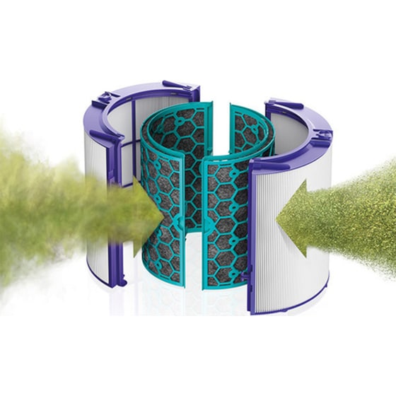 Ανεμιστήρας Δαπέδου DYSON 286390-01 HP04 Pure Hot+Cool Link 2250W με Τηλεχειριστήριο image 4
