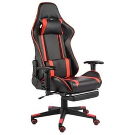 Καρέκλα Gaming Γραφείου VidaXL 20487 από Τεχνητό Δέρμα - Κόκκινη