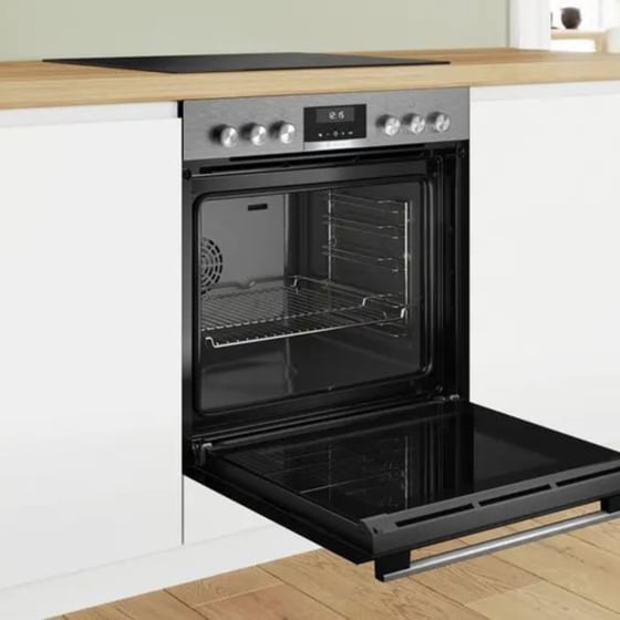 BOSCH HEG537BS4 & NKF645GA2E 71 Lt Inox Eντοιχιζόμενο Σετ Φούρνος και Εστία image 4