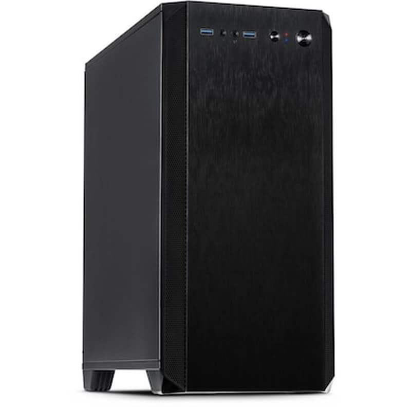INTER-TECH Κουτί Desktop Inter-tech H-606 Micro-Tower - Μαύρο