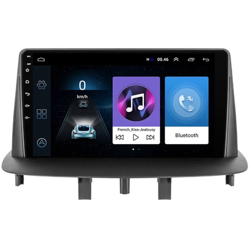 Ηχοσύστημα με Οθόνη Αφής 9 Android GPS Wi-Fi Bluetooth 4GB/ 64GB για Renault Megane 3 (2009 - 2014) - Μαύρο