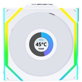 Case Fan Lian Li Uni Fan SL Wireless LCD 120mm LED - Λευκό