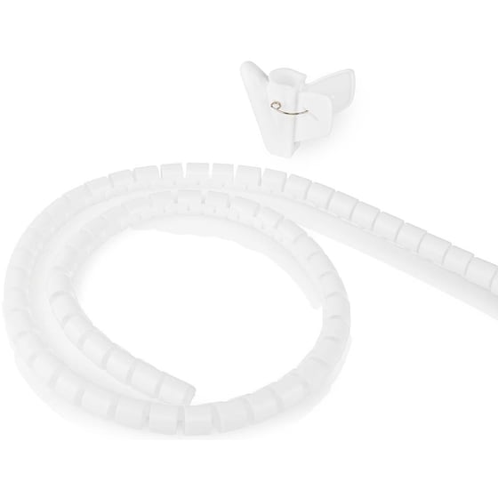 Διαχειριστής Καλωδίων Nedis Spiral Sleeve CMSW1316WT200 - Λευκό image 2