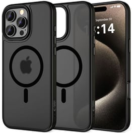 Θήκη Apple iPhone 16 Pro Max - Tech-Protect Magmat με MagSafe - Matte Black (5906302311118)
