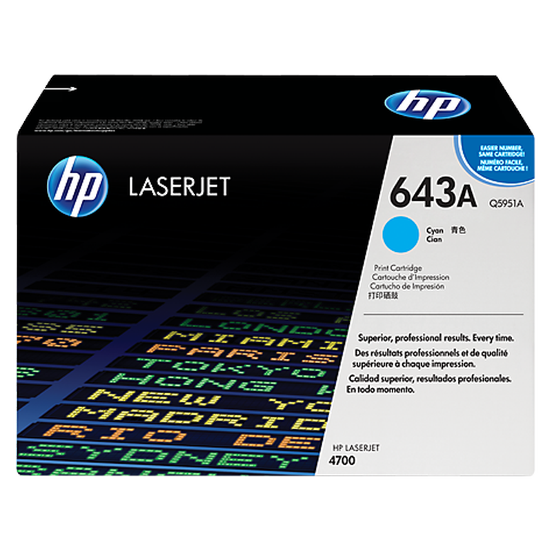 643A Q5951A Κυανό - Τόνερ