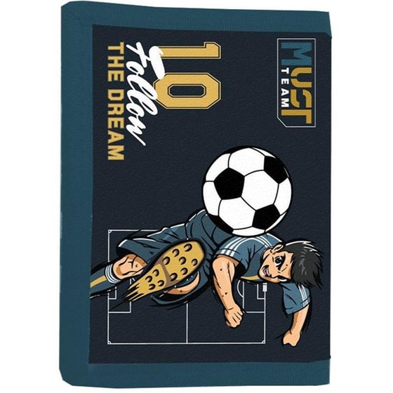 Παιδικό Πορτοφόλι & Μπρελόκ Must Team Μπλε image 1