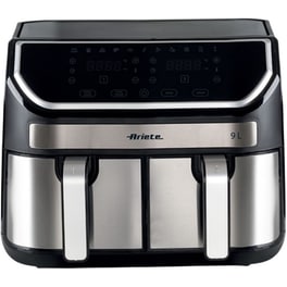 ARIETE 4625 με Διπλό Αποσπώμενο Κάδο 2100 W 9 L Ασημί Φριτέζα Αέρος