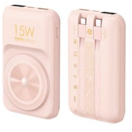 Powerbank Remax RPP-281 Magsafe  10.000 mAh - Ροζ