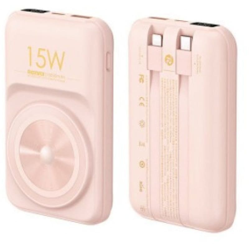 REMAX Powerbank Remax RPP-281 Magsafe 10.000 mAh - Ροζ