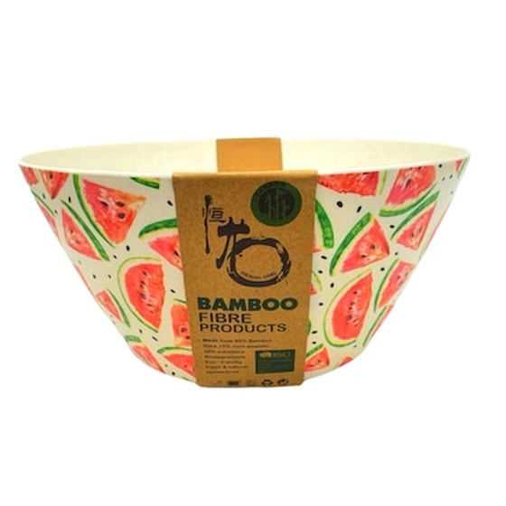 Σαλατιέρα Φυσικό Bamboo 100% Οικολογικό Καρπουζάκια 24x12cm image 0