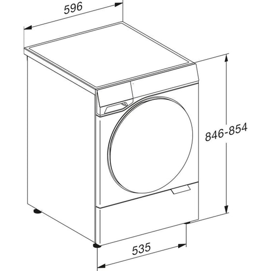 MIELE WQ1200WPS Nova Edition 9 kg 1.400 Στροφές Λευκό με Wi-Fi Πλυντήριο Ρούχων image 6