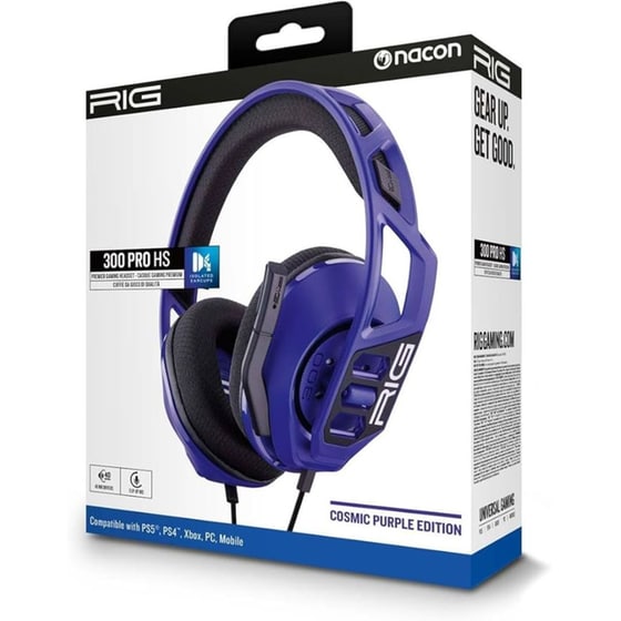Nacon 300 PRO HS Ενσύρματα Ακουστικά Κεφαλής - Purple image 1