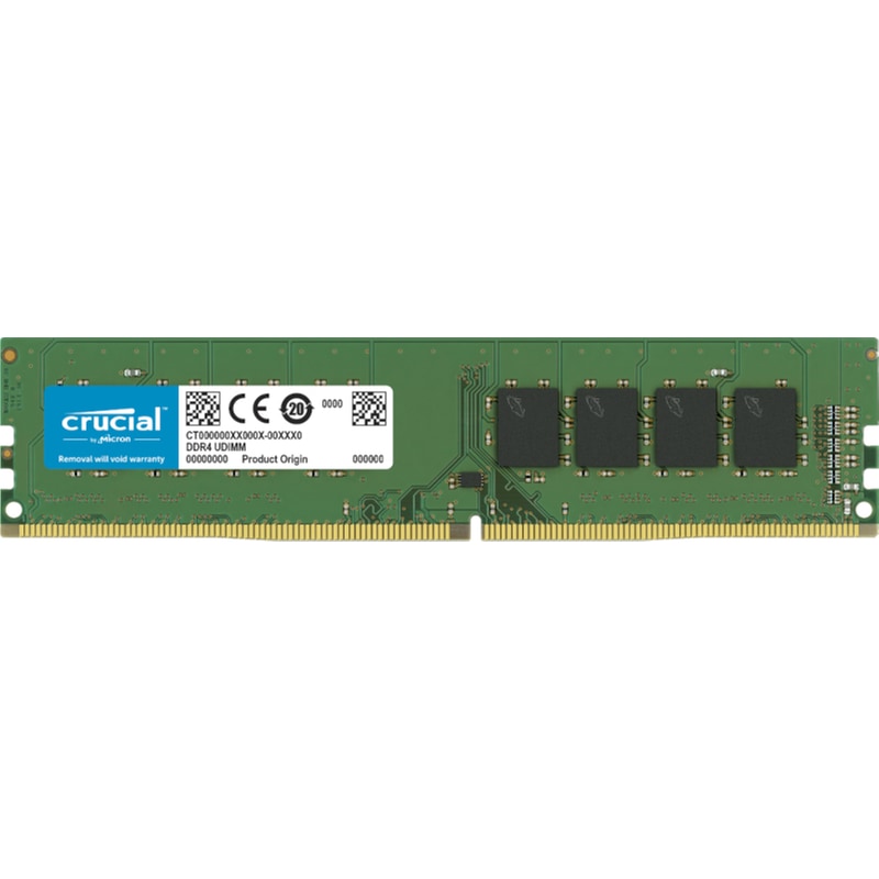 CRUCIAL Μνήμη RAM Crucial UDIMM DDR4 8GB 3200MHZ