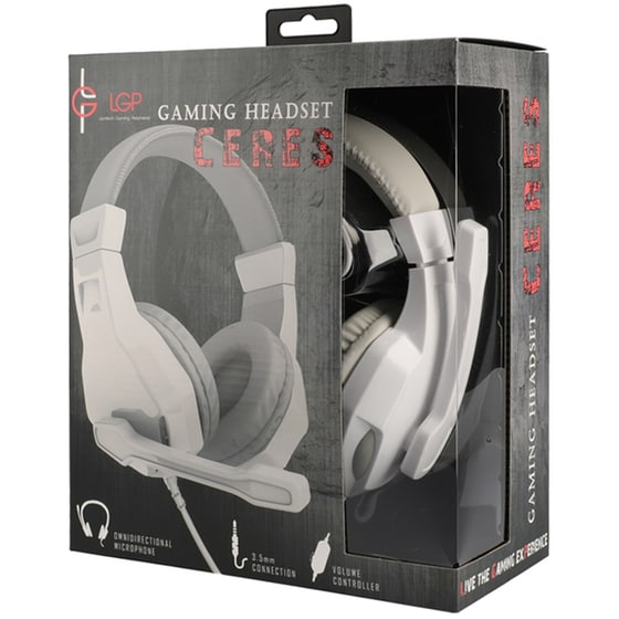 Lamtech Ceres Gaming Ενσύρματα Ακουστικά 3.5mm - Λευκά image 4