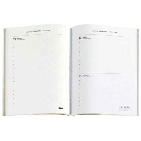 Ημερολόγιο Ημερήσιο Miquelrius 2026 Back 2 Basics Sewn Magenta image 2