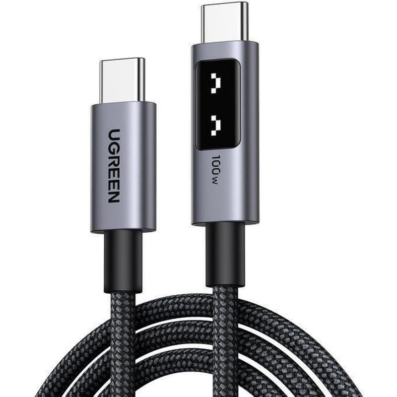 Καλώδιο δεδομένων UGreen Uno USB-C to USB-C USB-C 100W 1m- Black
