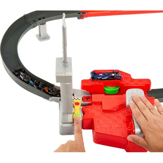 Mattel Hot Wheels Πίστα Racing Formula 1 Sprint Race Circuit με 3 Αυτοκινητάκια 1:64 (JDY15) image 4