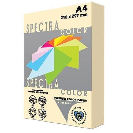 Spectra Χαρτόνι Μπεζ Ivory Α4 160gr 250 φύλλα image 0