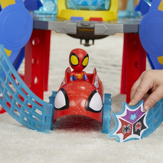 Hasbro Marvel Spidey And His Amazing Friends - Web Spinners Web Quarters (F6723) image 9