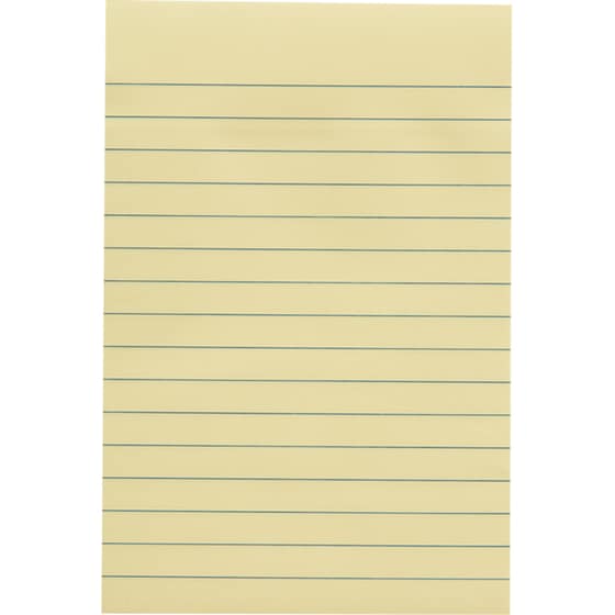 Αυτοκόλλητα Χαρτάκια Office Log Lined 100Φ - 10 x 14.9 cm image 1