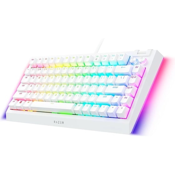 Razer Blackwidow V4 Tenkeyless Οπτικό Gaming Ενσύρματο Πληκτρολόγιο RGB Λευκό (US) image 2