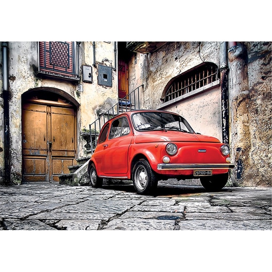 Παζλ Clementoni High Quality Collection Fiat 500 - Compact Box (500 Κομμάτια) image 1