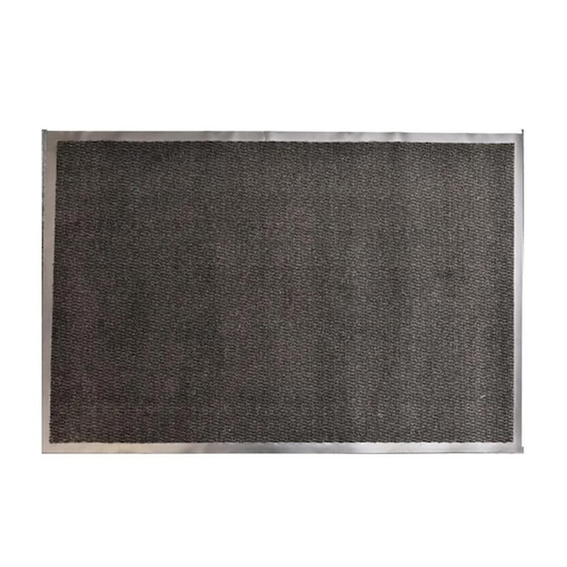 Πατάκι Χαλάκι Εισόδου Σε Μαύρο Χρώμα Με Βάση Από Καουτσούκ 40×60 Cm, Lisa
