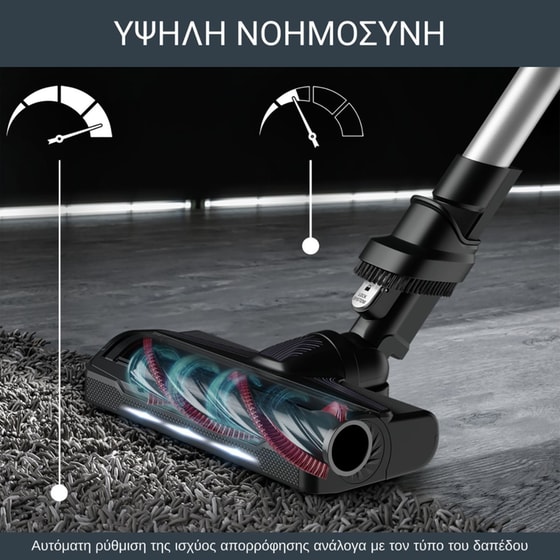 ROWENTA X-FORCE FLEX 9.60 RH2037WO ALLERGY 18 V 0.6 L Μωβ Σκούπα Stick image 5