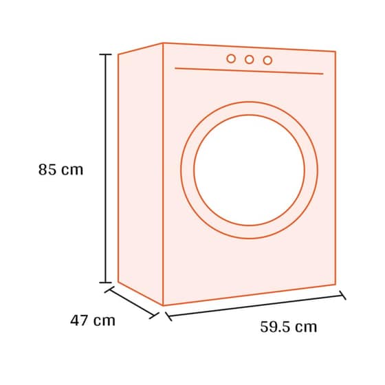 MIDEA MF200W80WB/W-GR 8 kg 1.400 Στροφές Λευκό με Wi-Fi Πλυντήριο Ρούχων image 2