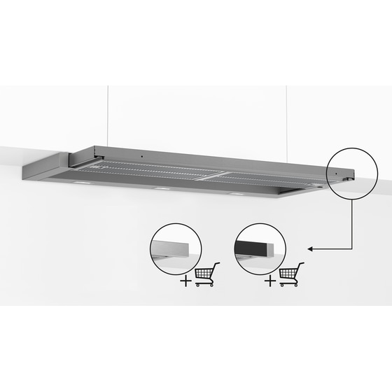NEFF D49ED52X1 90cm Inox Απορροφητήρας Συρόμενος image 5