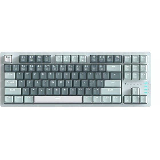 Thunderobot K87 Μηχανικό Gaming Ενσύρματο Πληκτρολόγιο RGB Πράσινο (US) image 0