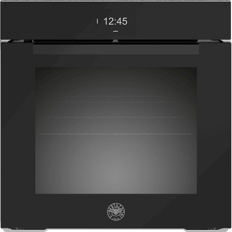 BERTAZZONI BERTAZZONI FMOD6117PTB1 76 Lt Μαύρο Εντοιχιζόμενος Φούρνος Άνω Πάγκου