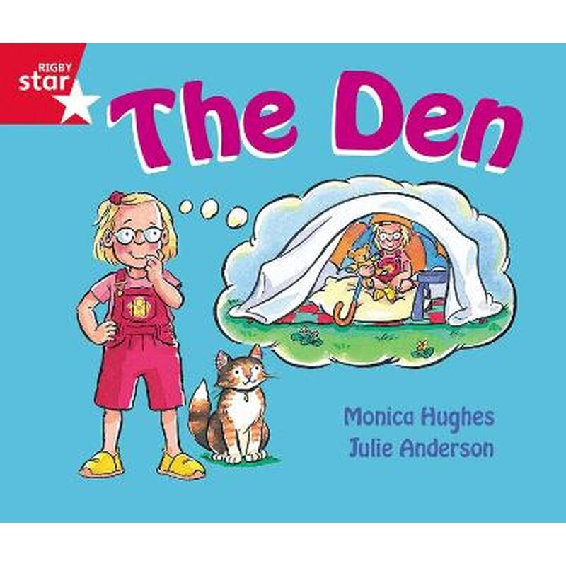 Rigby Star Guided Reception Red Level: The Den Pupil Book (single)