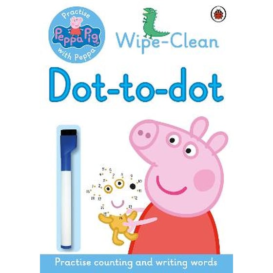 Peppa Pig: Practise with Peppa: Wipe-clean Dot-to-Dot image 0