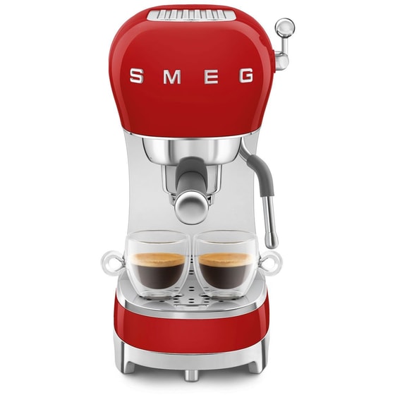 SMEG ECF02RDEU RD Μηχανή Espresso Χειροκίνητη image 7