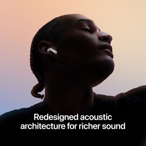 Ακουστικά Bluetooth Apple AirPods 5 με Active Noise Cancellation - White image 1