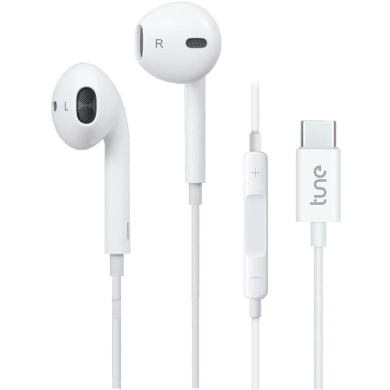 TUNE Ακουστικά Handsfree Tune USB-C - White