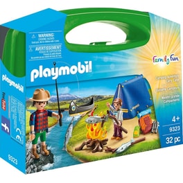 PLAYMOBIL® Family Fun Maxi Βαλιτσάκι Κατασκήνωση Στην Εξοχή (9323)