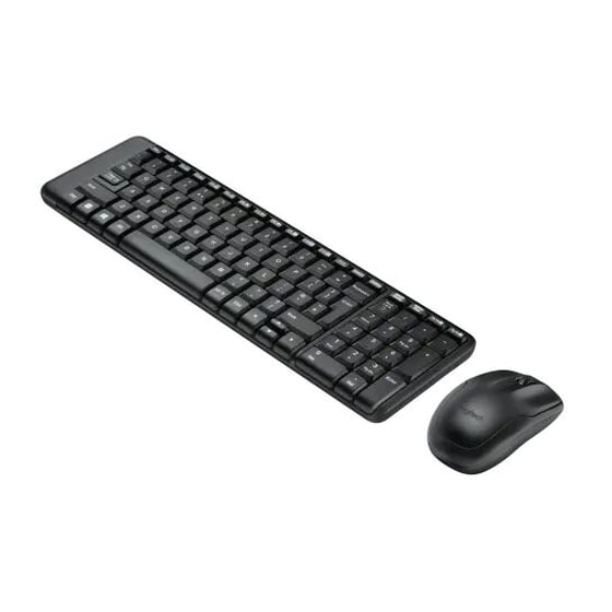 Logitech MK220 Ασύρματο Σετ Πληκτρολόγιο & Ποντίκι - Μαύρο (US) image 2