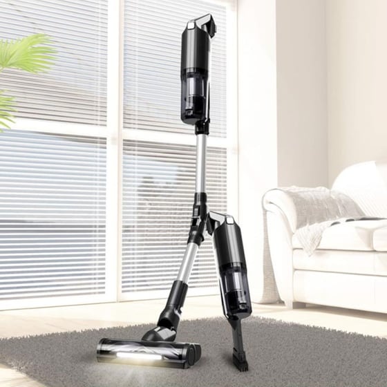 TURBOTRONIC Cyclonic System TT-CV11 22.2 V 0.6 L Μαύρη Σκούπα Stick image 2
