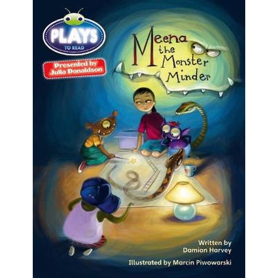 Bug Club Julia Donaldson Plays Grey/3A-4C Meena the Monster Minder Grey/3a-4c image 0