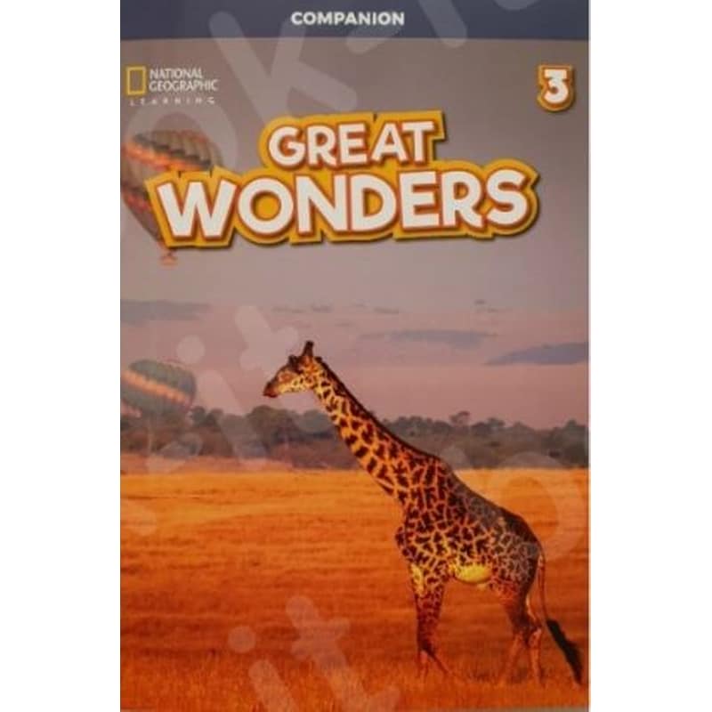 Great Wonders 3- Companion Book + Audio CD
